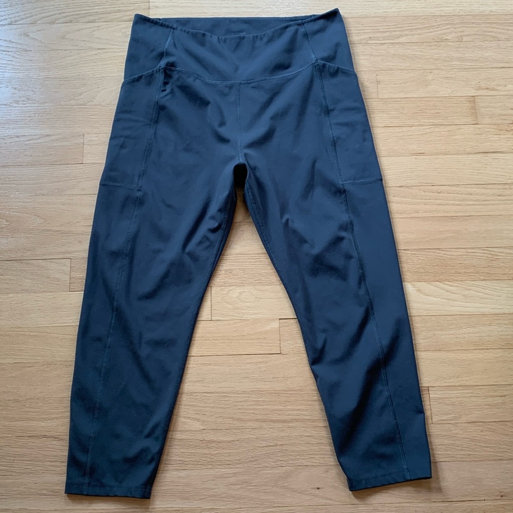 Girlfriend Collective Compressive Pocket Leggings 4024 Charcoal Grey XXL